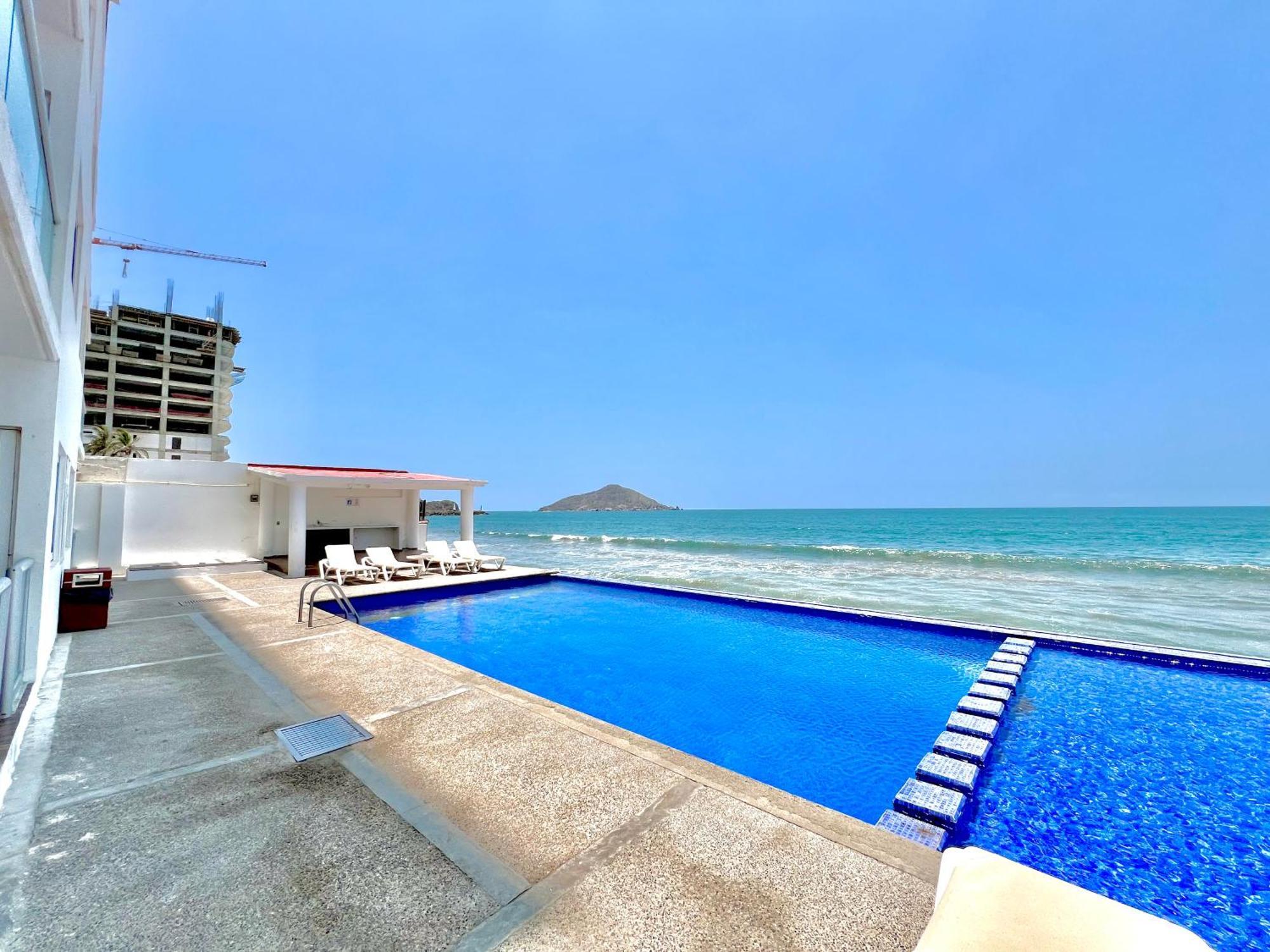 마사틀란 Marina Del Sol 402 Vista Al Mar 아파트 외부 사진