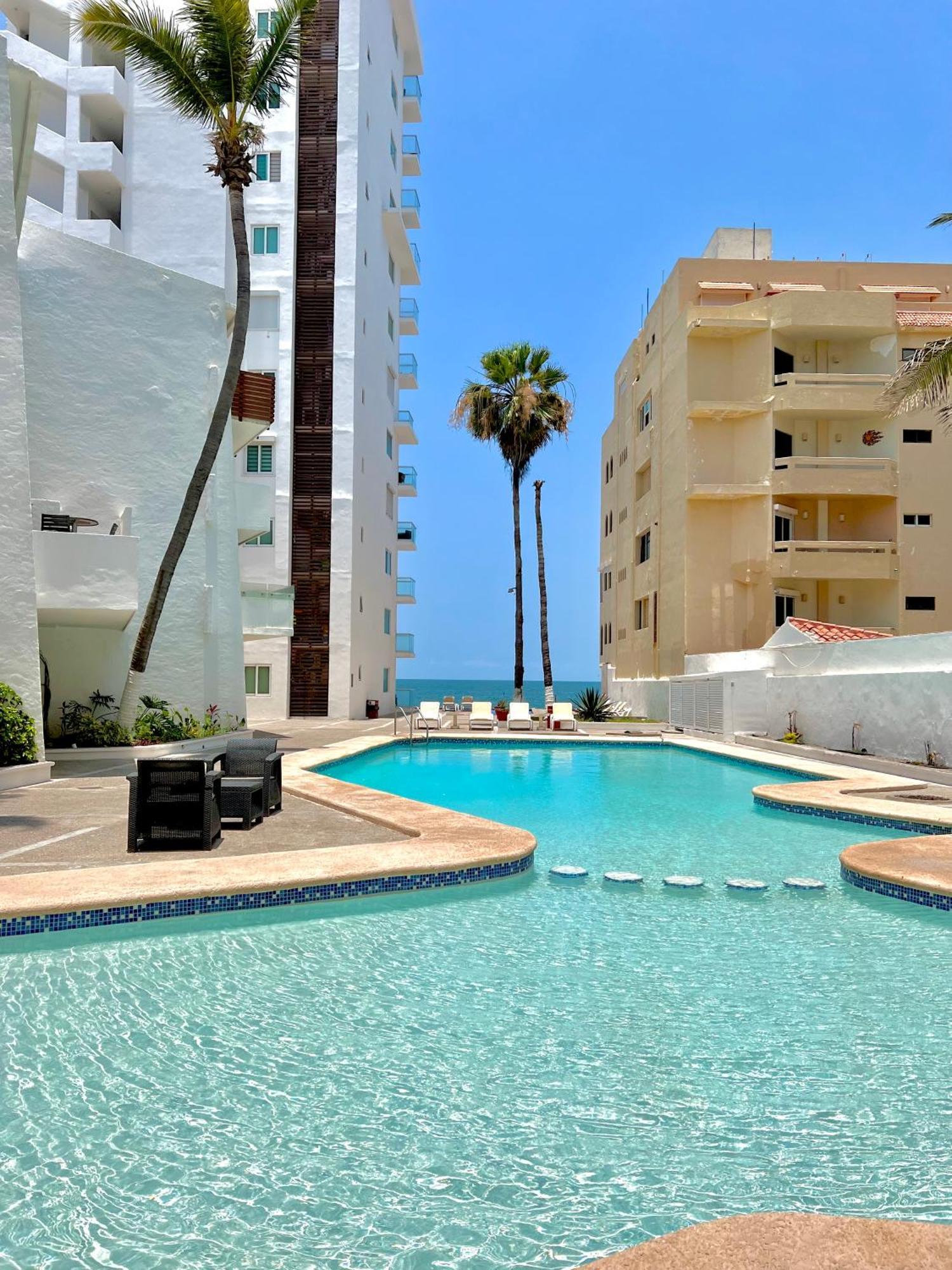 마사틀란 Marina Del Sol 402 Vista Al Mar 아파트 외부 사진